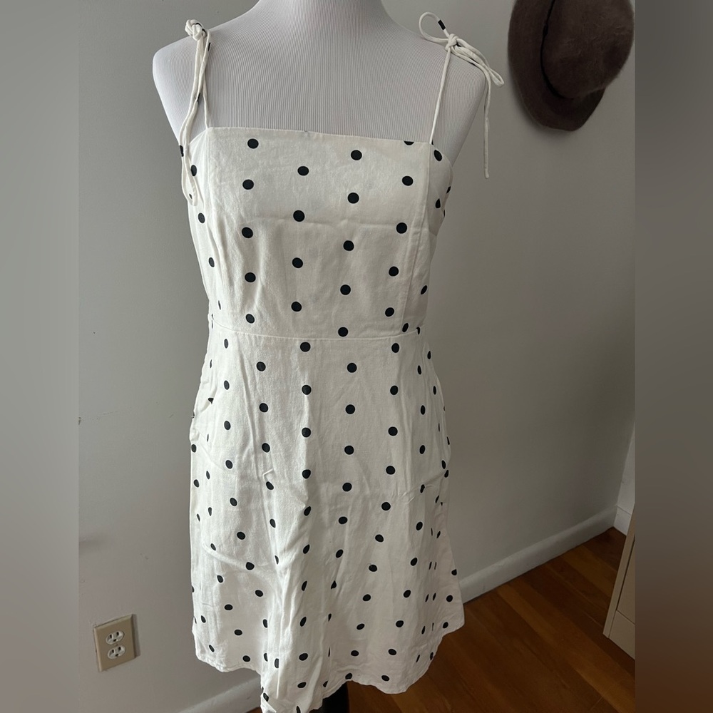 Polka Dot Spaghetti Strap Dress